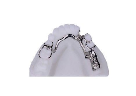 Beli Customized Fit Metal Frame Denture Natural Looking Full Arch Shape pembuatan online