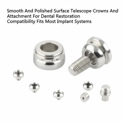 Beli Smooth And Polished Surface Telescope Crowns And Attachment For Dental Restoration Compatibility Fits Most Implant Systems pembuatan online