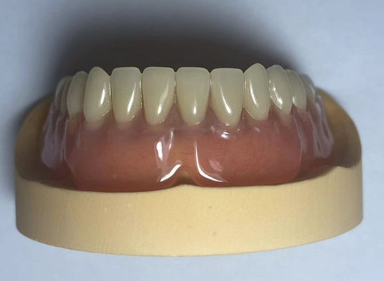 Dental Lab Akrilik Full Arch Dentures Mudah Digunakan Dengan Bentuk Alami