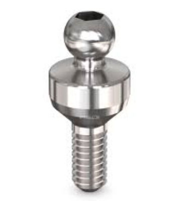 Kekuatan Tinggi Ball Attachment Overdenture Korosi tahan air